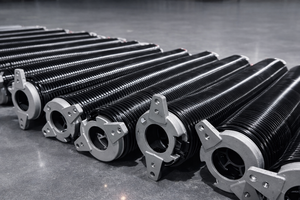 Resorte de torsión resistente y duradero, resorte de torsión de alta carga y torque para puerta industrial con acero de alta resistencia. - Product Image 6