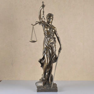 Déesse de la Justice Ange avec Balance Échelle Résine Ornement Classique Caractère Law Firm Décoration <span class=keywords><strong>Avocat</strong></span> Cadeau - Product Image 4