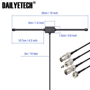<strong>FM</strong> Radio Dipole <strong>Antenna</strong> for Stereo Receiver Indoor Music System <strong>FM</strong> Radio Home Stereo Receiver Audio Video Home Theater Receiver - Product Image 4