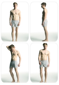 Sous-vêtements pour hommes pur coton lâche respirant short de nuit maison grande taille boxer shorts sous-vêtements pantalons - Product Image 5