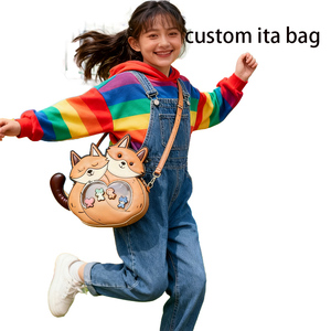 Sac Ita personnalisé avec motif de renard, pour festival, fête, voyage en plein air, imperméable, sac bandoulière pour femmes et filles - Product Image 4