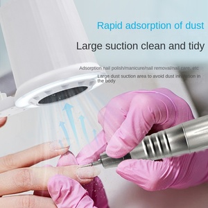 Led Lamp for Nails Manicure Vacuum Cleaner Portable Strong Suction Nail Dust Collector Vacuum for Salon - Product Image 4