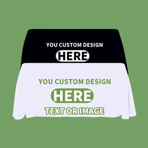 Mantel de Estilo Moderno con Diseño Personalizado de Fábrica, en Poliéster/Algodón, con Patrón Sólido, en Tamaños de 4, 6 y 8 Pies, Ajustable o Sin Ajuste - Product Image 3