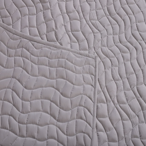 Juego de colcha de verano de algodón orgánico, funda de cama acolchada y ropa de cama, venta al por mayor del fabricante, personalizable para hoteles - Product Image 1