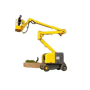 Chinese Low-priced LICHMACH Diesel Hydraulic Crank Arm Type Automatic Aerial Work Vehicle