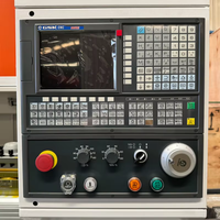 Tour-fraiseuse CNC à banc incliné TCK50100Y 3 axes, centre combiné, pour métaux, robuste, haute précision, commande GSK automatique