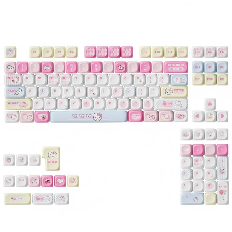 hello kitty 121 touches-petit ensemble complet de touches en boîte-incluant uniquement