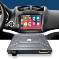 Decodificador Inalámbrico CarPlay Android Auto para Fiat 500/500L/500X, Pantalla Original, Conexión Plug and Play con Cámara Trasera