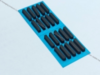 Joint en mousse Poron en mousse de protection en coton Eva pour clavier mécanique Matériau d'amortissement
