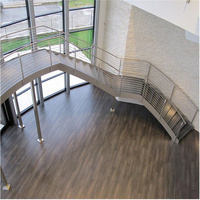 Escalier en bois massif, arc, escalier en spirale, escalier incurvé, escalier dwg