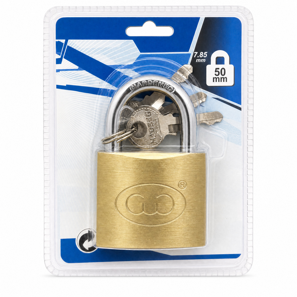 Samhoo Unique Design Cadeado Container Seal Cargo Security Lock Customized Size Candado Iron Padlock With Key · image 1