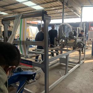 Agriculture Poly Yarn Renforcé Plastique PP PE Sailcloth Irrigation Layflat Hose Lay Flat Pipe Tube Ligne de production - Product Image 2