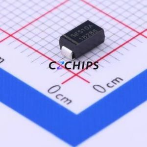 Diode Schottky SK510A SMA(DO-214AC) d'origine neuve, composants électroniques en gros, fournisseur de puces et service BOM - Product Image 1