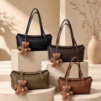 Sac Boston rétro personnalisé en cuir PU souple pour femme, sac fourre-tout à bandoulière de style oriental de haute qualité
