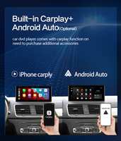 10.25 "8 Core Android 14 lecteur multimédia de voiture pour Audi Q3 Radio stéréo Audio écran tactile HeadUnit GPS Navi Applay Carplay 4G