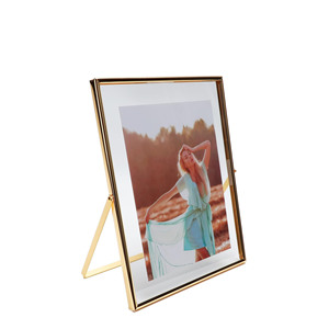 2024 Hot Selling A0-<b>A4</b> Metal Aluminum Alloy <b>Photo</b> <b>Frame</b> with Glass Back Golden/Silver Letterpress Printing for Art Decor - Product Image 1