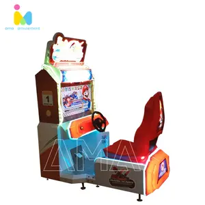 Hete Verkoop Cashless Betalingssysteem Raceauto Arcade Game Machine Mario Kart Rijden Auto Game Machine Met 32 Inch Monitor