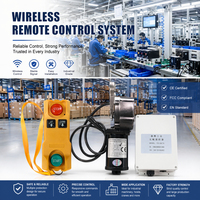 Control Remoto Inalámbrico Industrial de Largo Alcance de 2 Teclas para Grúa, Sistema de Automatización del Hogar