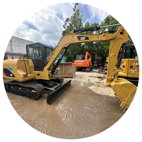 Excavatrice Caterpillar d'occasion du Japon, 6 tonnes, modèle Cat 306, à bas prix, mini-excavatrice Cat306 Cat306E Cat306E2 en stock