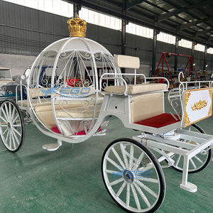 Chariot Citrouille Cendrillon Populaire en Gros, Décoration Créative de Chariot, Chariot Européen d'Extérieur pour Sites Touristiques - Product Image 6