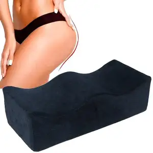 Vente en gros de coussin de relèvement des fesses brésilien avec logo personnalisé Oreiller BBL en mousse à mémoire de forme avec techniques tissées