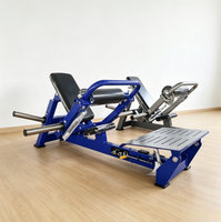 Machine à fessiers à charge libre en acier – Équipement de fitness durable et réglable pour l'entraînement de la force des jambes et la musculation
