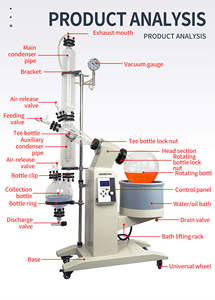 Equipo de Evaporación Rotatoria de Alcohol para Laboratorio, para Destilación y Separación de Productos Químicos - Product Image 6