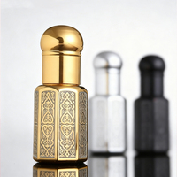 Échantillons gratuits 3ml 6ml 10ml Emballage d'huile essentielle cosmétique Contenants en verre pour parfum Flacon à bille