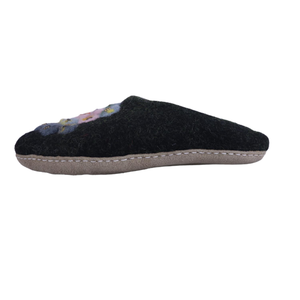 Pantoufles d'intérieur unisexes les plus vendues Design personnalisable Antidérapant et chaud Caractéristiques Semelle intérieure en coton supérieur en feutre de laine pour la maison en hiver - Product Image 2