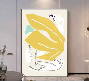 Arte astratta, motivi geometrici colorati, decorazione domestica, <span class=keywords><strong>pittura</strong></span> decorazione murale - Product Image 4