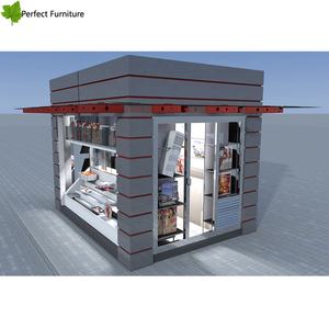 3*2 Fast-Food-Sandwich-Stand im Freien gebratenes Street Food-Schaufenster design - Product Image 5