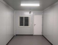Rumah Kontainer Portabel Perakitan Cepat Anti Karat Panel Sandwich Modular untuk Proyek Pembangkit Listrik Tenaga Air