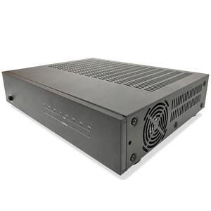 Bộ khuếch đại âm thanh nổi đa vùng 8 với 19 giá đỡ mạnh mẽ 2400 watt với Bộ chọn Loa điều khiển âm lượng 16-ch - Product Image 3