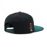 Casquette à visière plate 5 panneaux en PVC brodé, nouveau style, ajustable, pour hommes, femmes et adultes, avec lettres alphanumériques, vente en gros