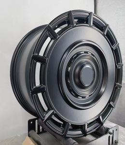 Jante en alliage forgée monobloc noire brillante haute résistance, largeur 8J, 5x120/5x114.3, adaptée pour Ford Land Rover Maybach - Product Image 5