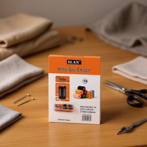 Filo da cucito Ilan 500m colore n. 19 per macchina da cucire - Product Image 3