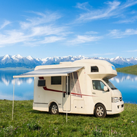 Système de commande optionnel pour auvent Awnlux W5500 avec manivelle pour auvent de camping-car, caravane, fourgonnette, imperméable