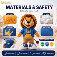 Jouets en peluche Safari personnalisés pour les parcs d'aventure |   Animaux en peluche écologiques, OEM ODM, faible MOQ, approvisionnement en gros, directement de l'usine