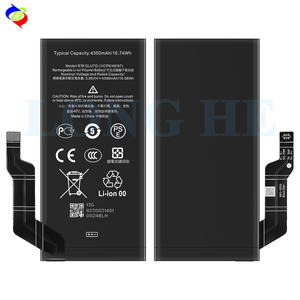 Piksel 6A için yüksek kaliteli orijinal pil GLU7G pil 4350mAh otantik cep telefonu pil toptan - Product Image 3