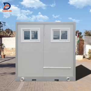 Toilettes mobiles préfabriquées en acier pour la construction – Toilettes extérieures portables de luxe en promotion - Product Image 5