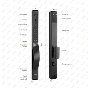 Cerradura Inteligente con Contraseña de Caducidad Temporal, Código de Visita Temporal, Tarjeta de Memoria con Caducidad Automática, para Puertas de Madera, Administración de Propiedades de Alquiler - Product Image 3