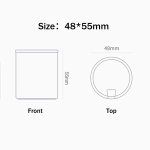 Mini caja de té portátil Easy-Pull Easy-Tear Sellado de papel Lata Embalaje Caddy de té universal de tamaño pequeño - Product Image 5