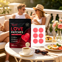 Patchs Transdermiques Bien-être à Base de Plantes Naturelles, Extrait de Racine de Maca pour Énergie et Vitalité, Étiquette Privée Personnalisée OEM ODM