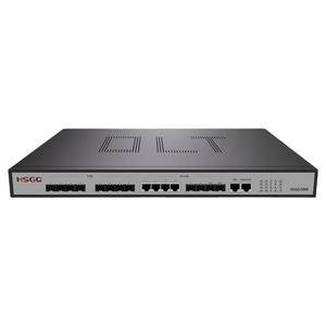 HSGQ G008 OLT GPON 8 ports 10G AC+DC double alimentation, le plus populaire, terminal de ligne optique PON 8 ports C++ C+++ SFP - Product Image 1