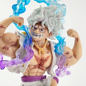 Action Figure di Alta Qualità Anime <span class=keywords><strong>One</strong></span> <span class=keywords><strong>Piece</strong></span> D. Luffy in PVC, Giocattolo da Collezione 10cm, Modello Decorativo Raffinato - Product Image 3