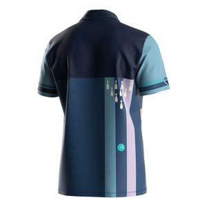 Camiseta Deportiva de Manga Corta Sublimada de Alta Calidad, Diseño de Uniforme de Oficina, Camiseta Polo de Diseñador, Camisa Vintage de Boliche - Product Image 4