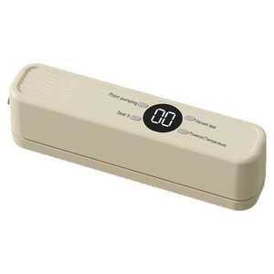 Sellador al Vacío Automático Recargable USB de Plástico para Cocina, Pequeño, con Protección contra Sobrecalentamiento, Diseño Ecológico y Eficiente Energéticamente para el Hogar - Product Image 1
