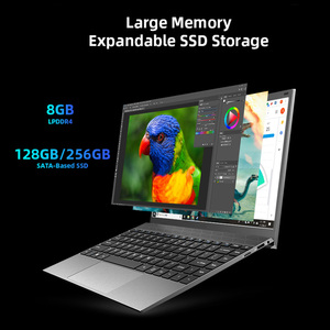 14.1inch kinh doanh tốt nhất máy tính xách tay giá rẻ máy tính máy tính xách tay J3710 DDR3 8GB + 256GB Dual SSD Khe cắm mở rộng máy tính xách tay - Product Image 4