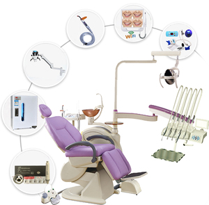 Unità di apparecchiature dentali mediche per fornitori One-stop con poltrona odontoiatrica professionale di alta qualità - Product Image 2