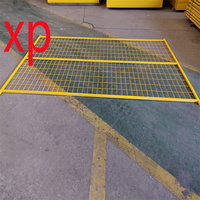 Panneaux de clôture métallique temporaires en grande quantité, galvanisés et thermolaqués, installation facile, clôture de sécurité pour enclos de piscine